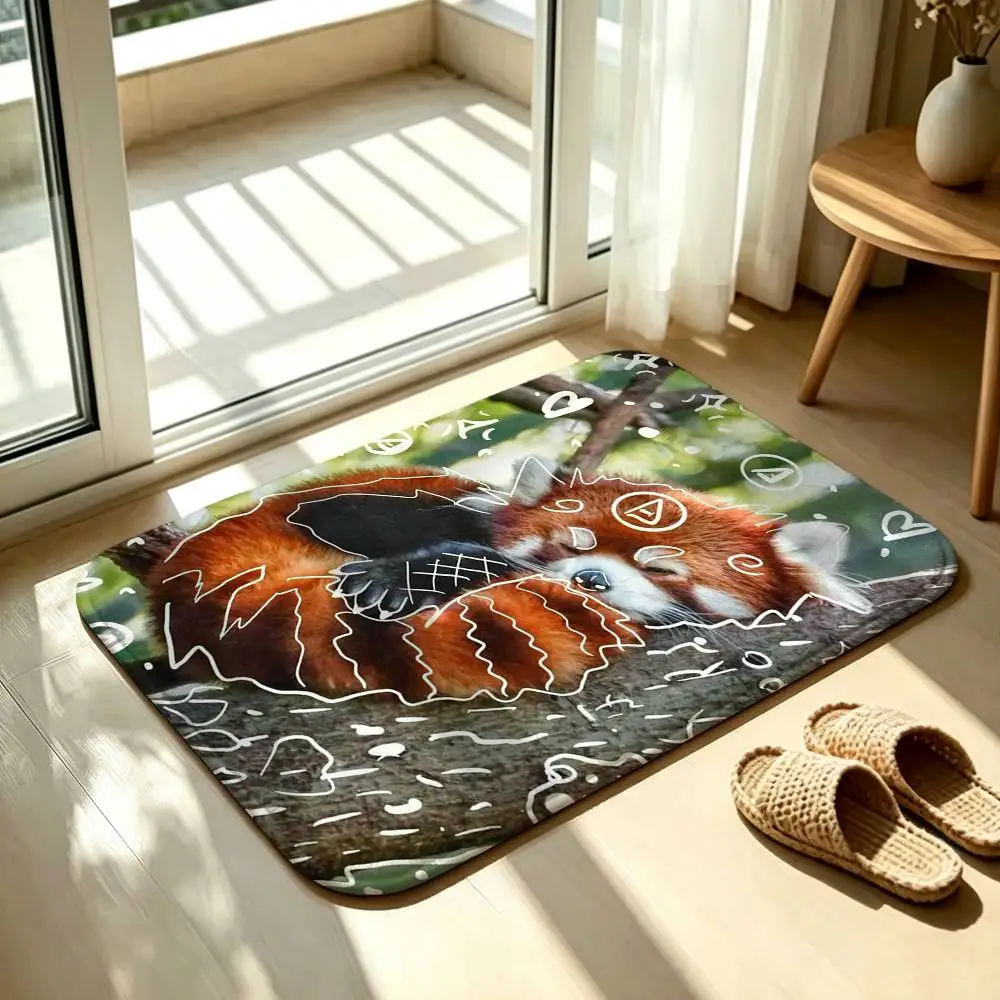 New Therian D-Delta S-Symbol Floor Mat Soft Non Slip for Entry Door Bathroom Indoor Home Decorative Carpet