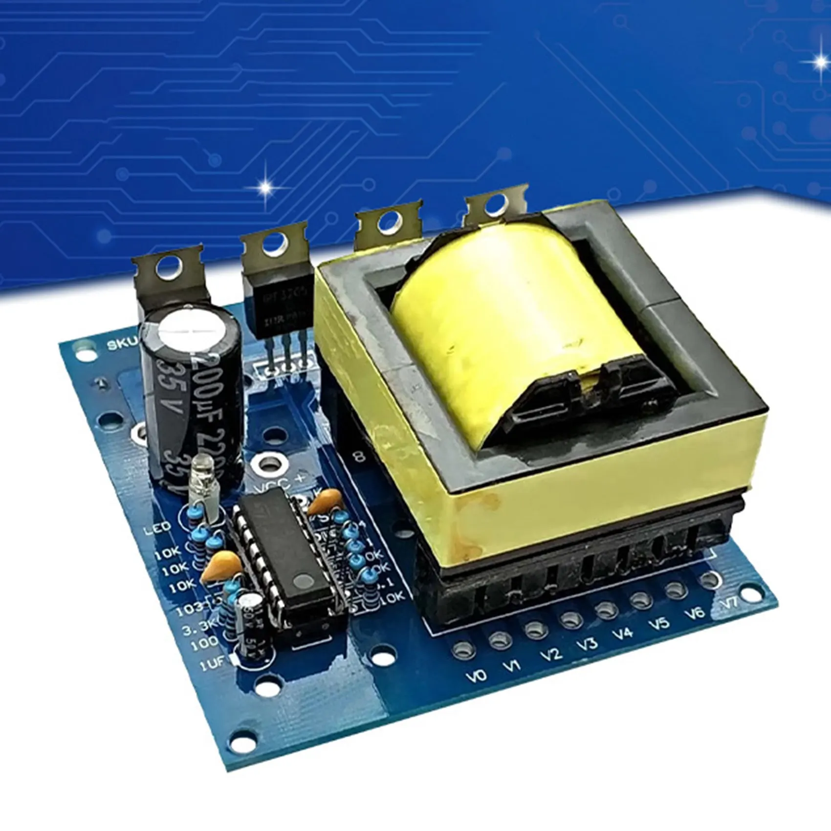 Modulo Booster per palco anteriore Inverter da 500W DC 12V 24V a AC 18V