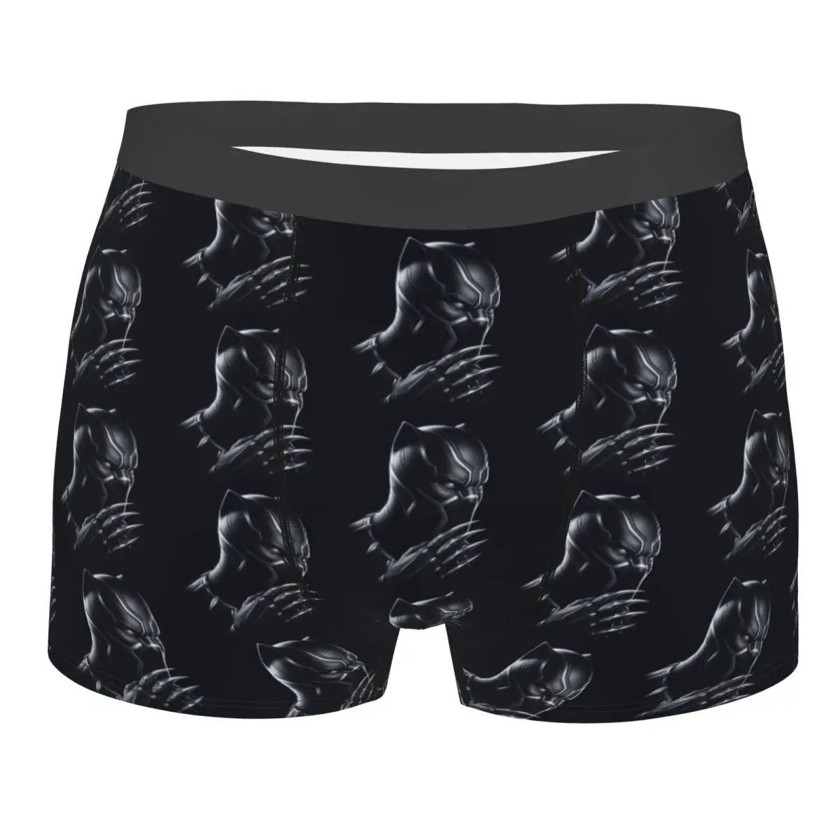 

Custom Male Novelty Black Panther Movie Underwear Boxer Briefs Stretch Shorts Panties Underpants