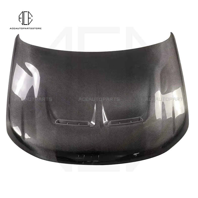 SVR Style Carbon Fiber Hood Bonnet For Land Rover Range 2014-2020 Sport Engine Cover