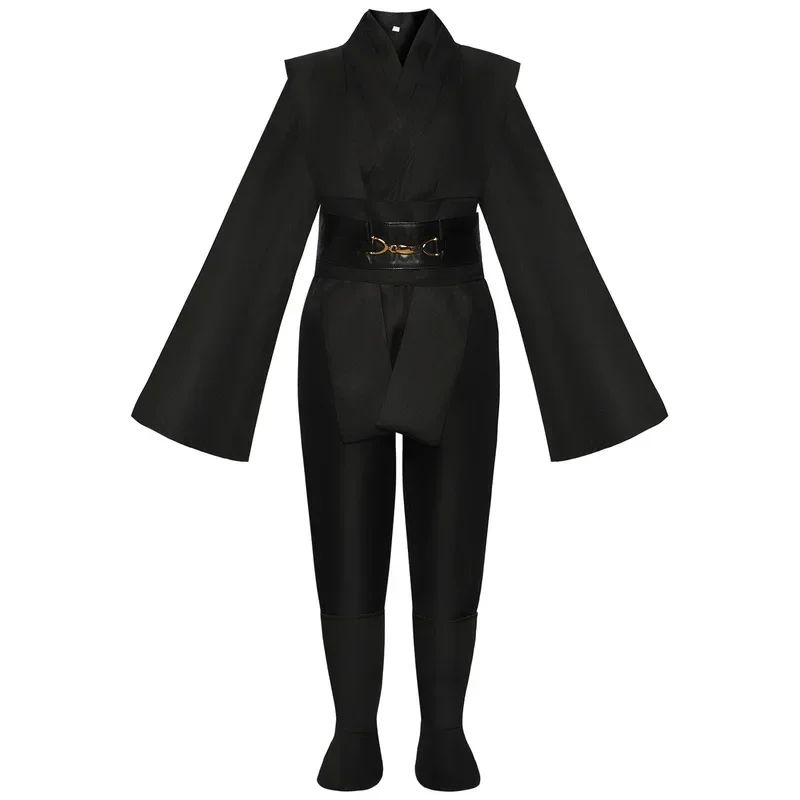N66ropa de fiesta, disfraz para niños, Caballero Jedi Anakin Skywalker, disfraz de cosplay, ropa de Halloween, trajes para niños 2w $ %