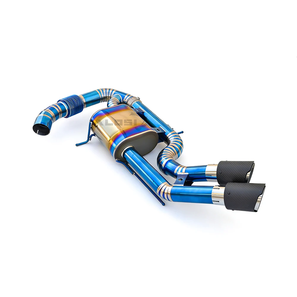 For BMW I8 1.5T 2013-2020 titanium alloy lightweight cat-back exhaust titanium material with valve exhaust system
