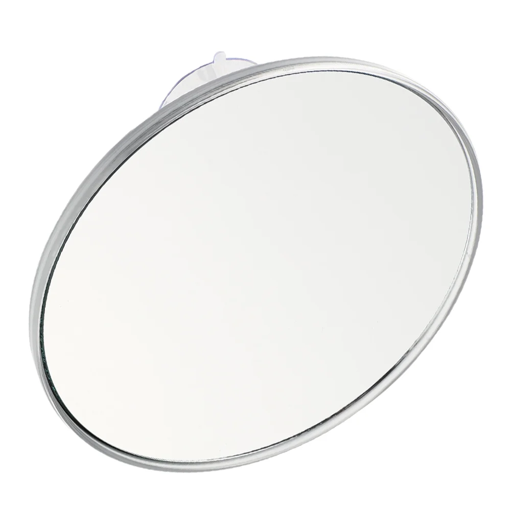 Bathroom Makeup Mirror Magnifying Suction Cup Magnified Cups Vanity Nail Free Magnifier Silver Acrylic Mirrors