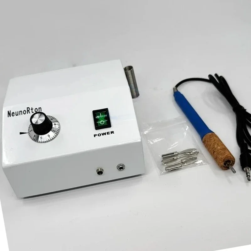 Professional Labs Model Carving Wax Mold Machine Neunorton S-1101 Single Pen Electric Meltings Wax Machine with 4 Wax Knives