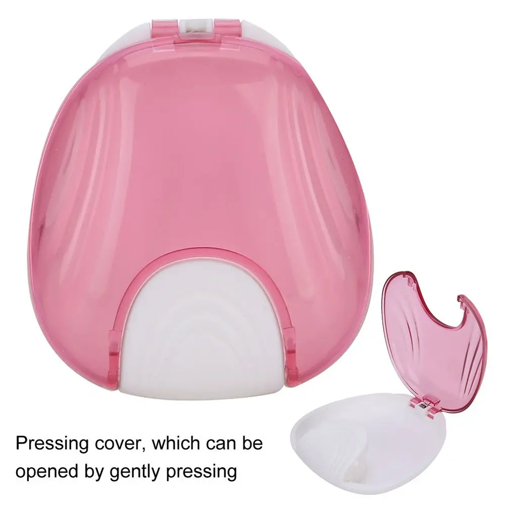 Adult Portable Outdoor Travel Orthodontic Dental Retainer Box Invisible Braces Case False Teeth Box Denture Storage Case
