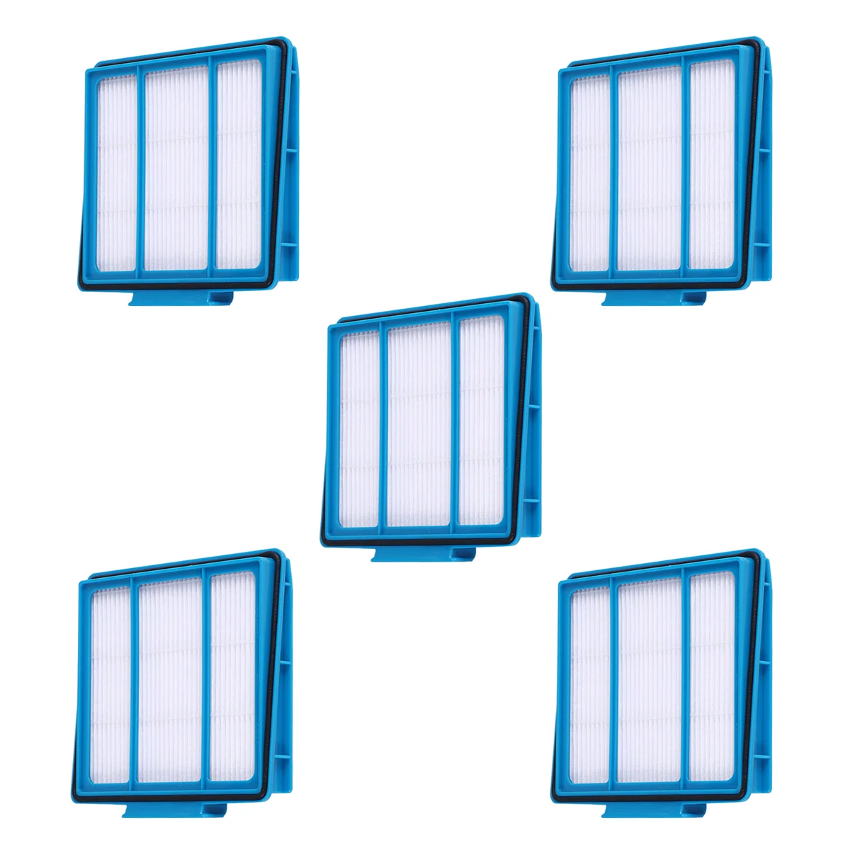 【24 heures-vente!】 Filtre HEPA de remplacement 5 pièces Compatible pour Robot Shark ION adapté pour Robot Shark IQ R101AE RV1001AE UR1005AE