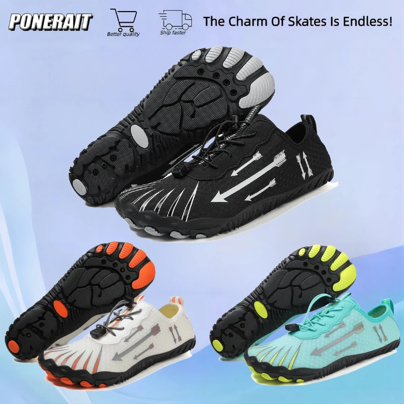 

Aquatic Sneaker Sea Beach Accessories Swimming Fishing Quick-drying Barefoot Shoes women Wading Fitness Sports Water Booties Men