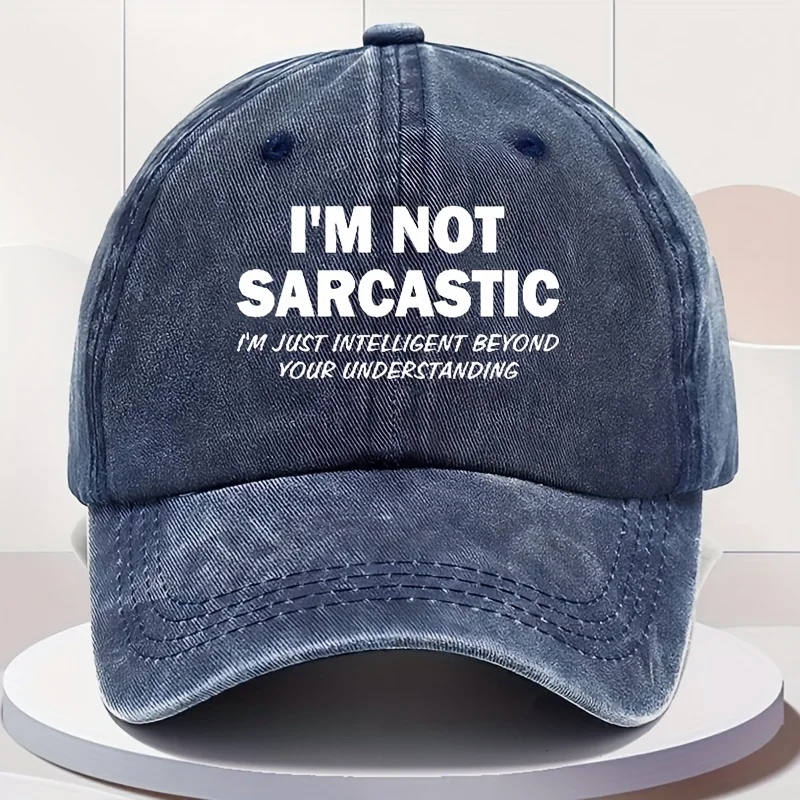 [Casual & Formal Events] Vintage Washed Baseball Hat - Men's Women's Adjustable Snapback, Lightweight Retro 