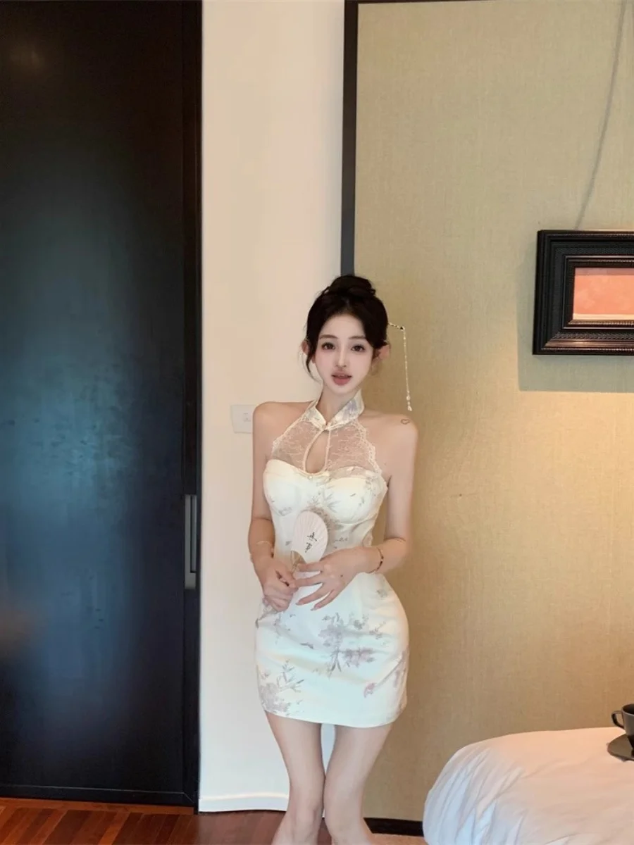 

Женская летняя красивая облегающая кружевная юбка Ele Chinese Sle ort Dr из полиэфирного волокна