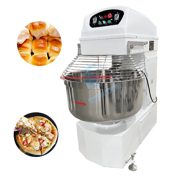 

25 Kg 50 Kg Impastatrice Industrial Flour Bread Dough Bakery Mixer Amasadora De Pan Spiral Knead Machine