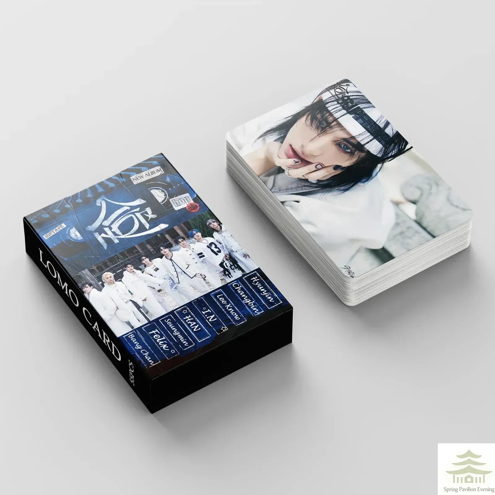 

55PCS/STRAYKIDS Kpop New Album HOP Photocard Felix Hyunjin Postcard Star Card Album Card Fan Collection Lomo Cards