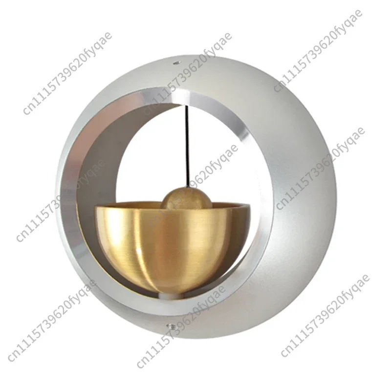 Pure Copper Wind Chime Doorbell Door Entry Reminder Bell Fridge Magnet Hanging Ornament Home Decoration