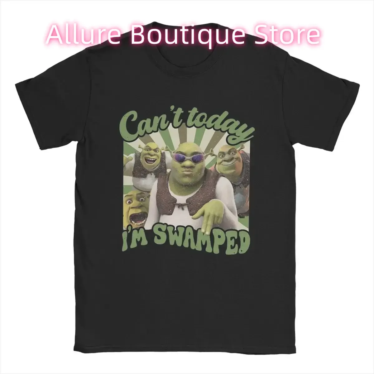 New Fashion High Quality Dank Shrek T-shirt Dank Meme Dank Meme Expression Pack Funny Women Clothing Y2k Top Graphic T Shirts