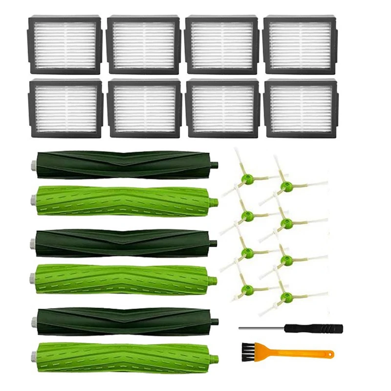 Filter Mop Cloth For Irobot Roomba I7 I7+ E5 E6 I3 Vacuum Cleaner Main Side Brush Spare Parts