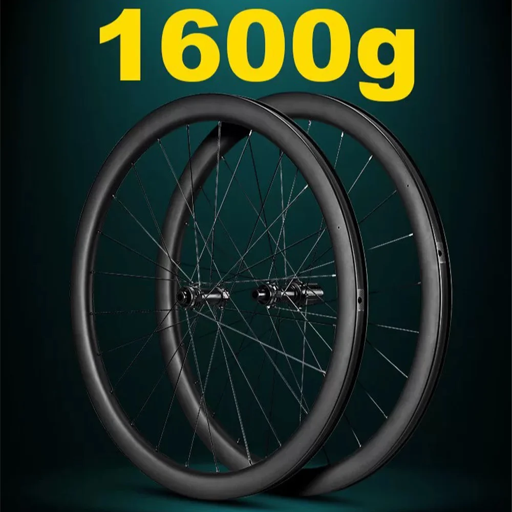 

Комплект карбоновых шоссейных колес 700C Карбоновая рама Высота 42 мм Ковш Ось Дисковый тормоз Средний замок 120 Звуковой барабан Колесо из углеродного кольца