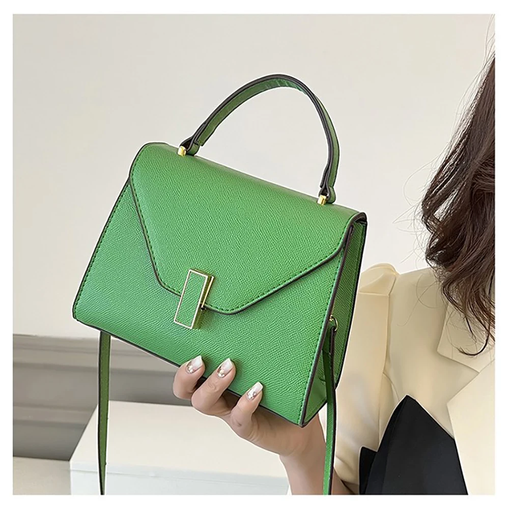 Fashion Women Flap Handbags Crossbody 2023 Trendy Simple Solid Color Single-Shoulder Bags Phone Wallet Square Shoulder Bag