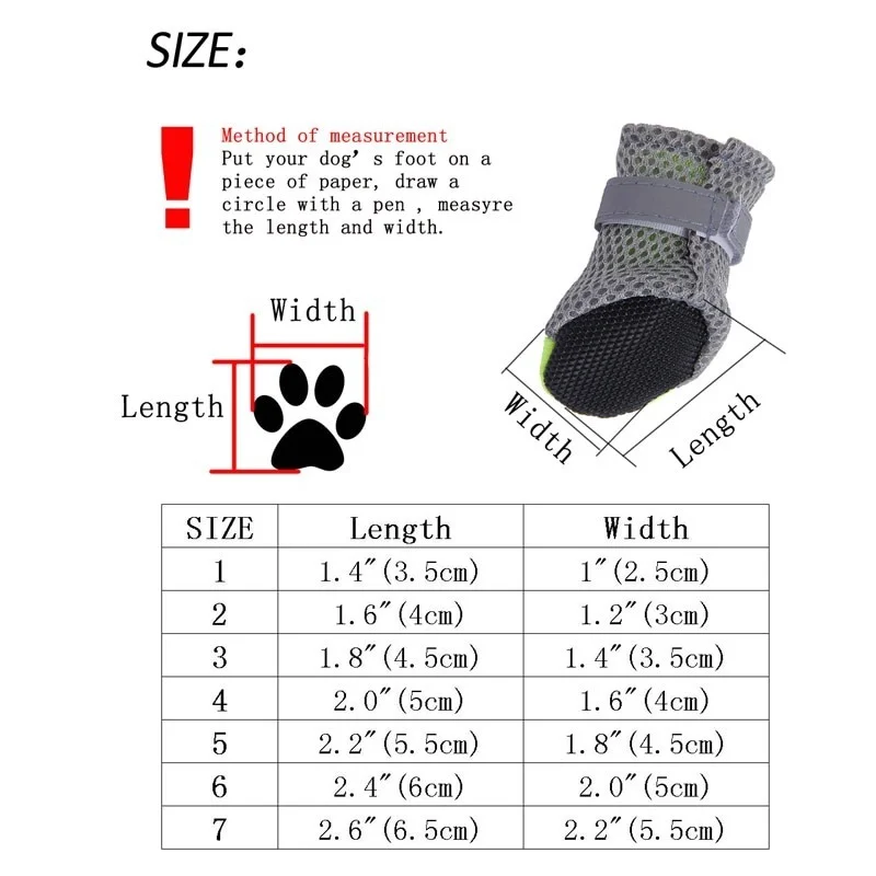 Pet Dog shoes Waterproof  Anti-slip boots zapatos para perro Outdoor Footwear Socks botas sapato para cachorro chaussure chien