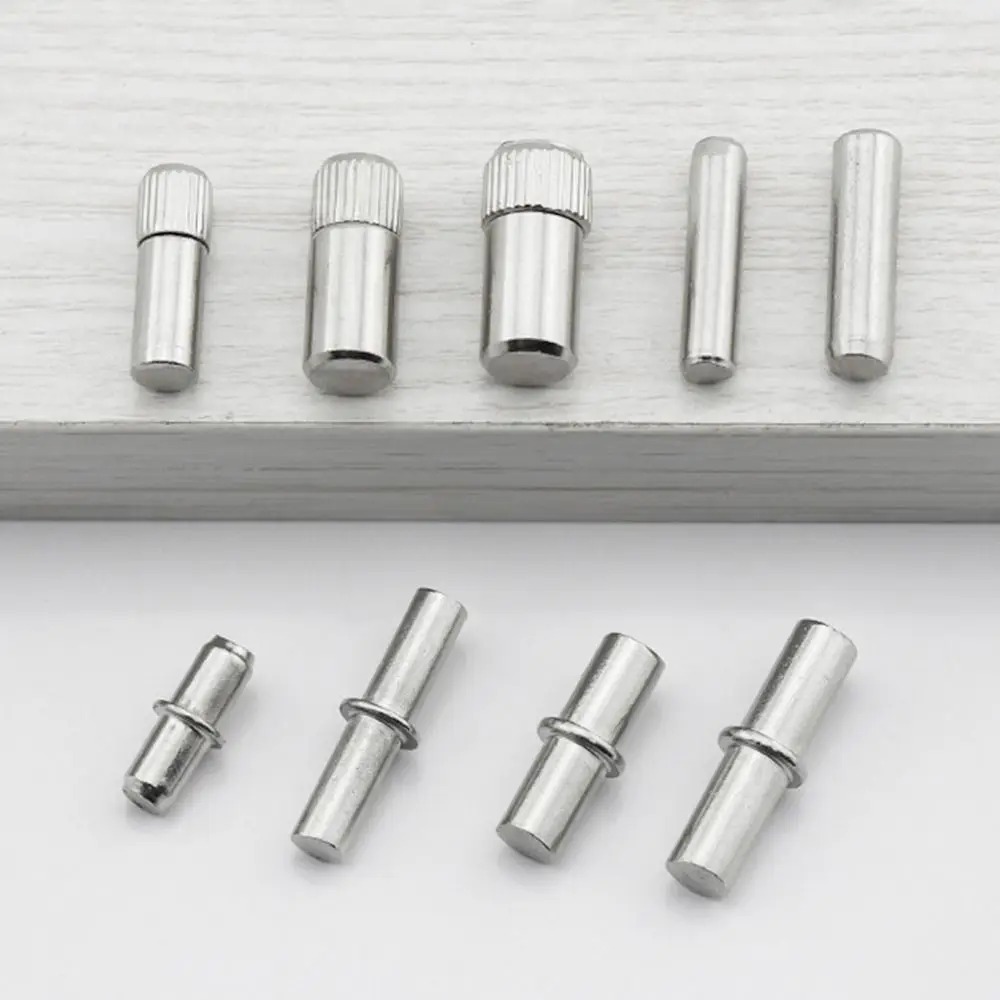 10Pcs/pack Movable Layer Board Support Zinc Alloy Nickel Plating Wardrobes Closet Partition Panel Holder Furniture Hardware