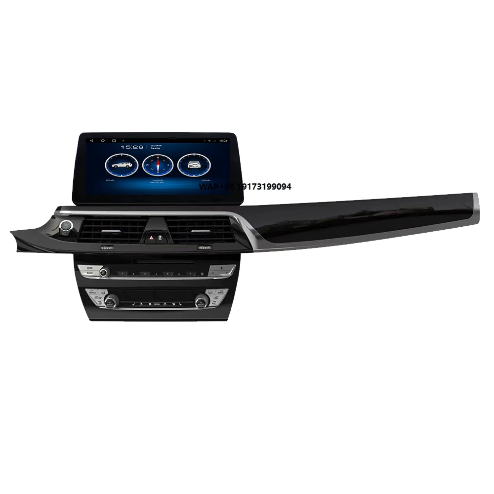 12.3 Inch Carplay for 7 Series 5 Series 2015-2017 Touch Screen Multimedia Player Android 13 Navi Car Radio Head Unit