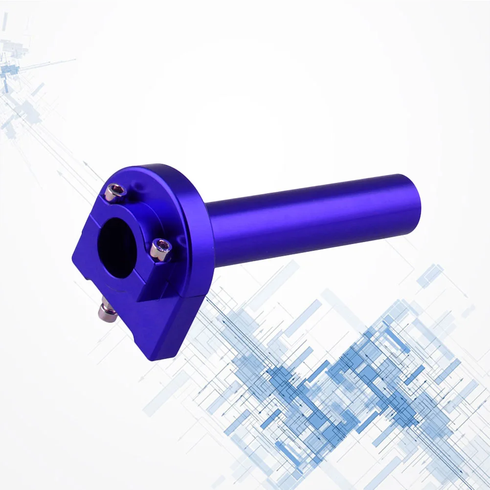 

Aluminum Motorcycle Handlebar Throttle Turn 22Mm 7/8 Inch Universal Fit Silver Ergonomic Design Easy Install Modified Quick