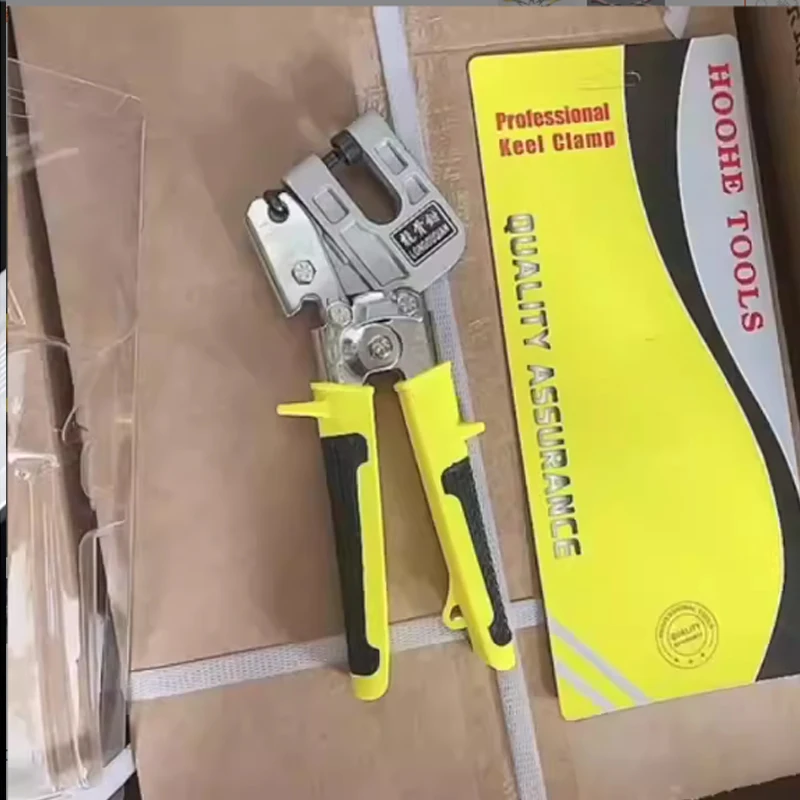 金属固定工具、キールプライヤー、多機能工具、片手キールプライヤー、金属固定用パンチングプライヤー