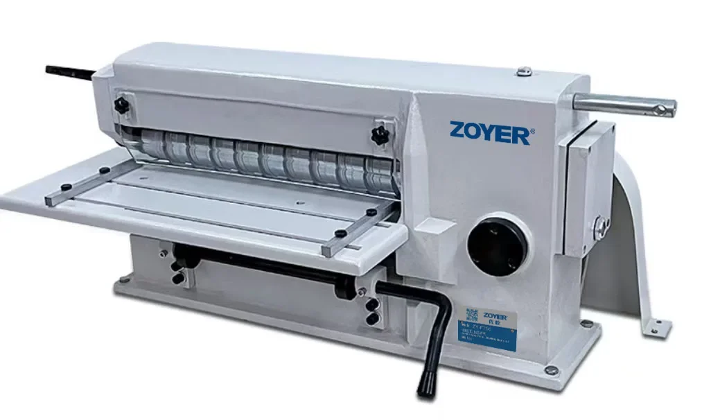 

ZY-FT50 Leather Slitting Machine Belt Opener EVA Rubber Slitter Machine Round Knife Cutting Machine