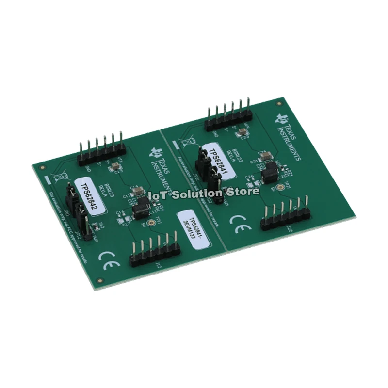 TPS62841-2EVM123 TPS62841 and TPS62842 60-nA IQ, DGR package, 750-mA buck converters evaluation module (2 circuits)