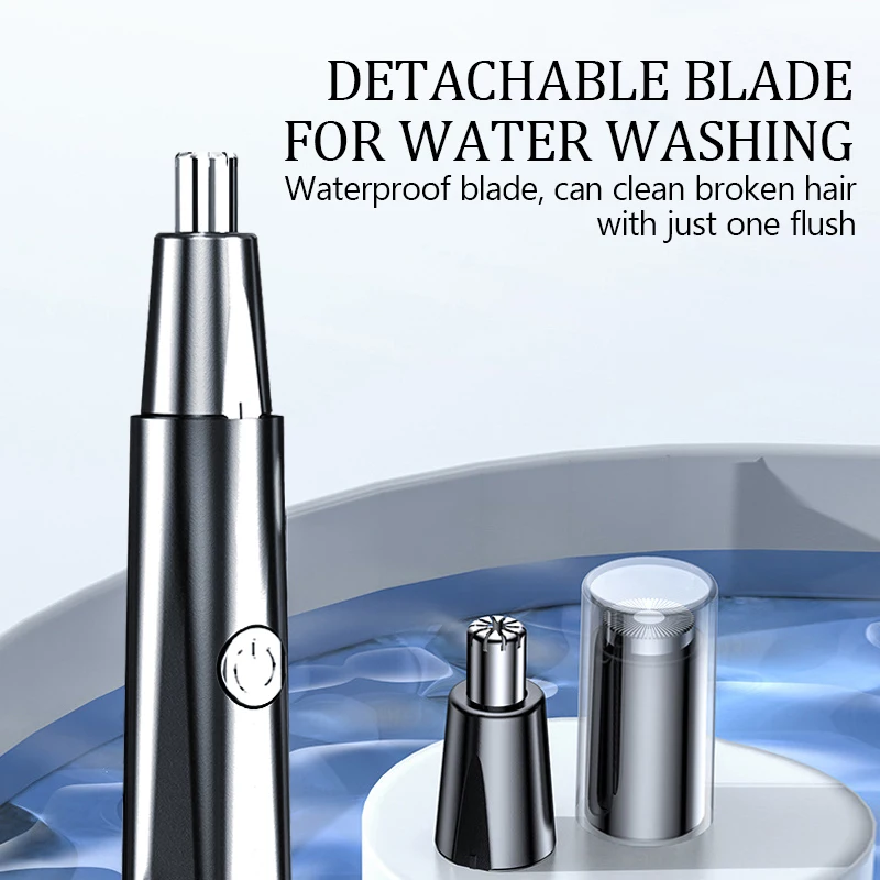 Rechargeable Nose Hair Trimmer Electric Nose Hair Trimmer Men's Shaver Nose Hair Trimmer Nose Hole Trimming Scissors image 5