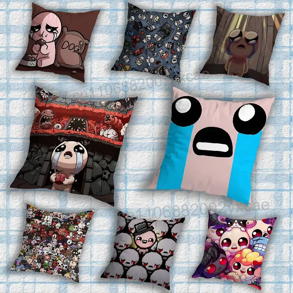 game T-The Binding of Isaac Cushion Cover Suitable For Sofa Car Bedroom Office Cushions Decorative Pillow Case