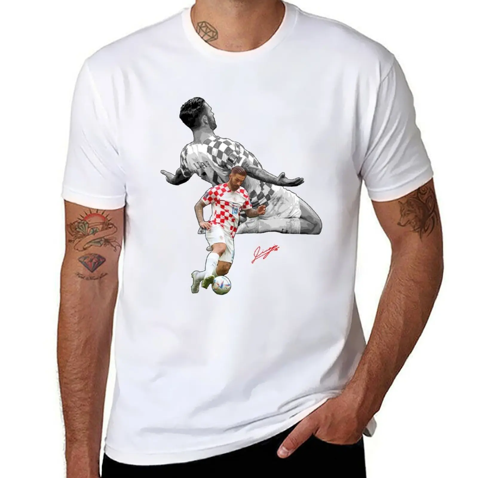 

Marko Livaja Hrvatska T-Shirt printed t shirts for man man t shirts graphic T-Shirt
