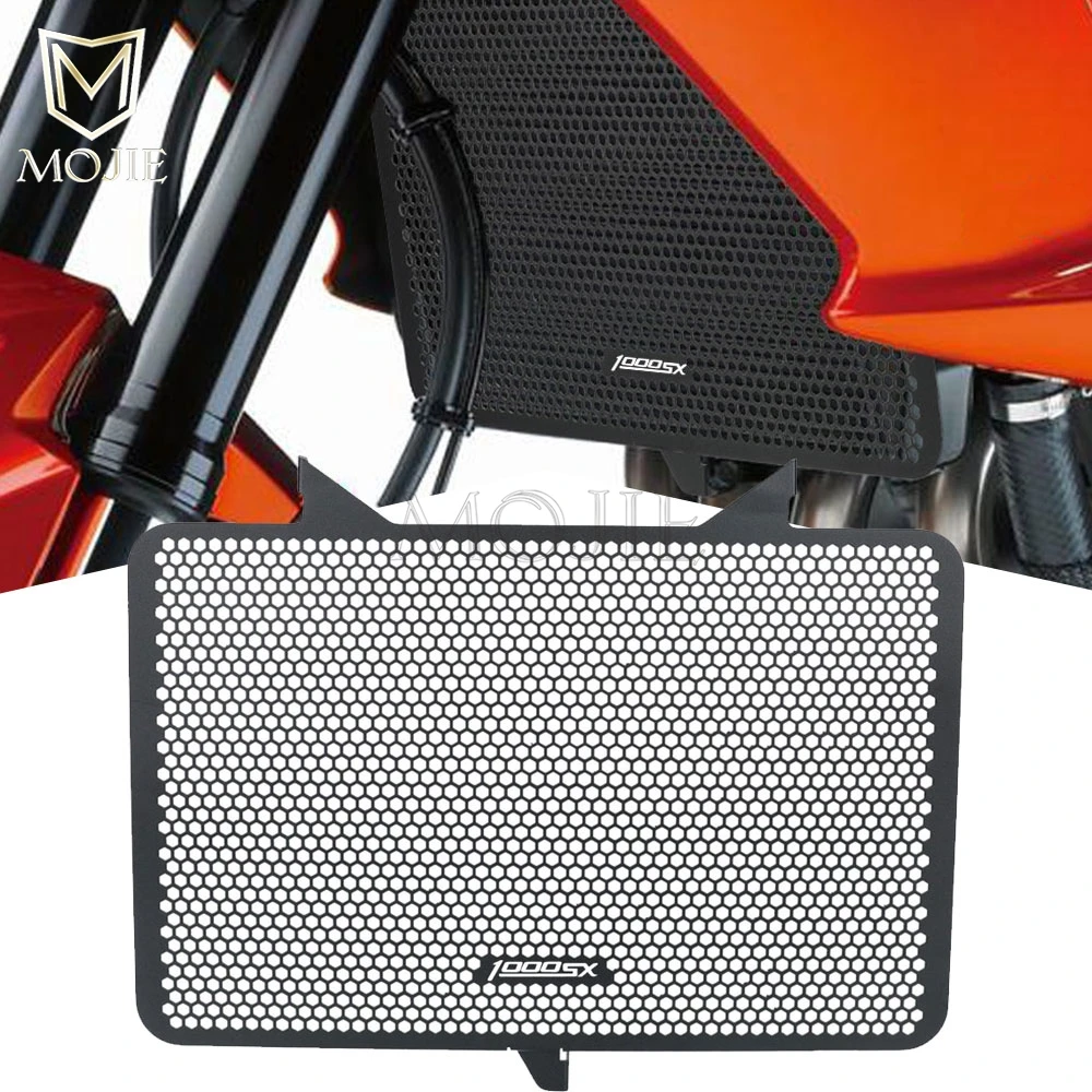 

Motorcycle Accessories Radiator Grille Guard Cover Protector CNC Aluminum FOR KAWASAKI NINJA 1000 SX Ninja 1100sx 2025 2026 2027