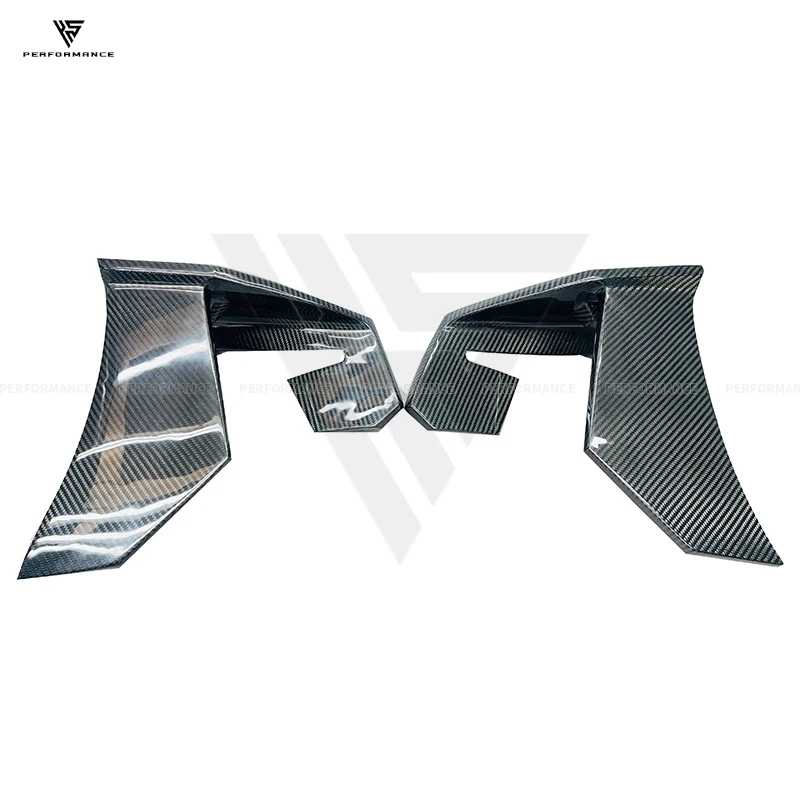 

Dry Carbon Fiber Car Exterior Parts Rear Bumper Side Diffuser Splitter For Mclaren GT 2019-2022 Carbon Side Splitter