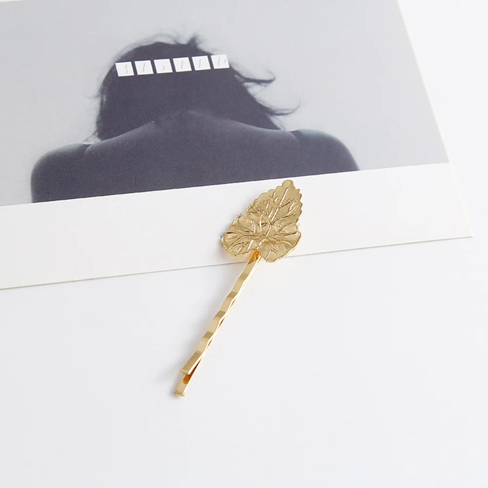 

10Pcs Alloy Hair Bobby Pins Golden Metal Hair Clips Durable Styling Barrettes for Women Travel Sports Hairpin Bobby Pins