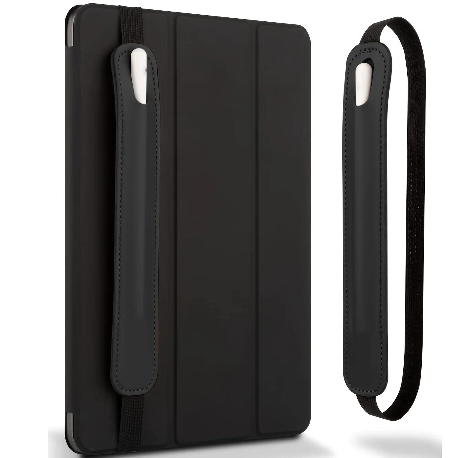 Retractable Stylus Holder Case Suitable for Tablet & Pen Sleeve, Elastic Pencil Pocket with Protective Cover,Pen Holder for Case