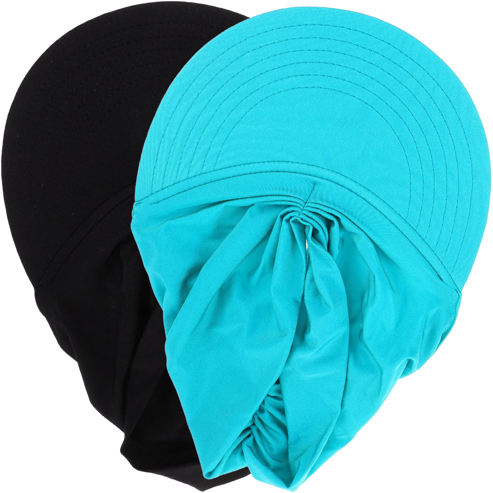 

2Pcs Sun Womens Beach Visor Wide Brim Summer Vacation Outdoor Camping Hiking Visors For Women Shade Protection Visors