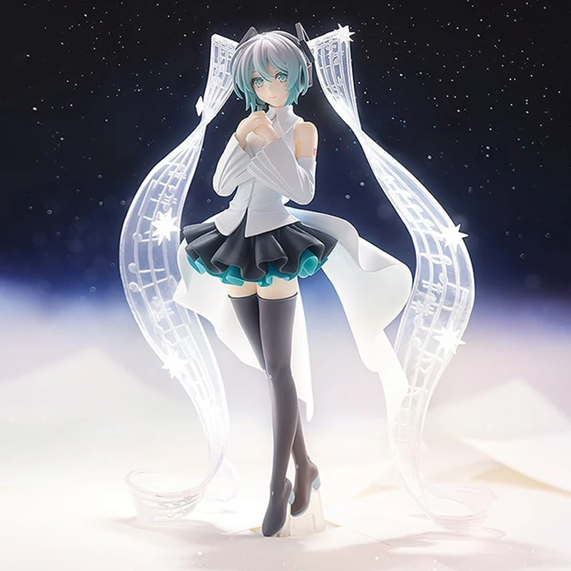 180mm Genuine GSC PUP Vocaloid PVC Hatsune Miku Little Missing Stars Action Figure Model Toys Gift for Birthday