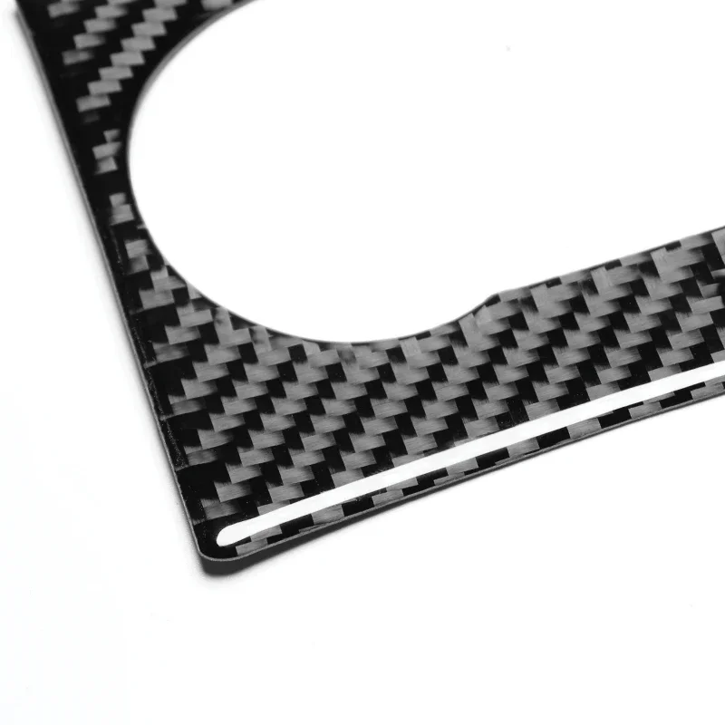 Interior Trim Sticker For Mercedes W204 C Class 2011-2013 Carbon Fiber  Air Conditioning Outlet Frame Car Accessories