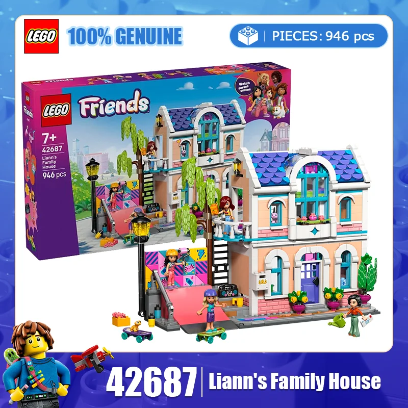 

Lego Building Friends Series 42687 Lian's Warm Cabin Children's Puzzle Building Toy Girl Gift