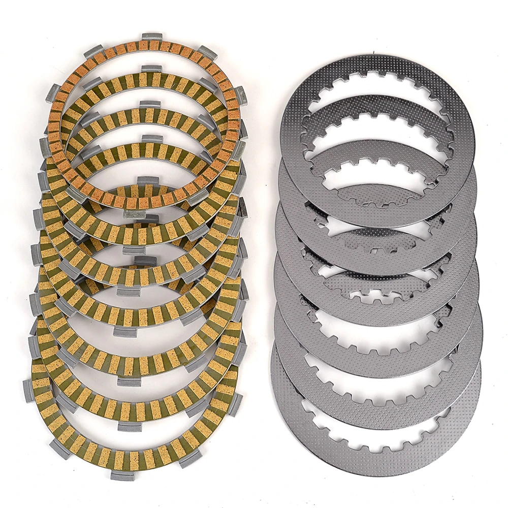 Clutch Friction Plates For Honda VT600C VT600 Shadow VLX NV600 Shadow 600 XL600V Transalp CBR400RR CB500R CBF500