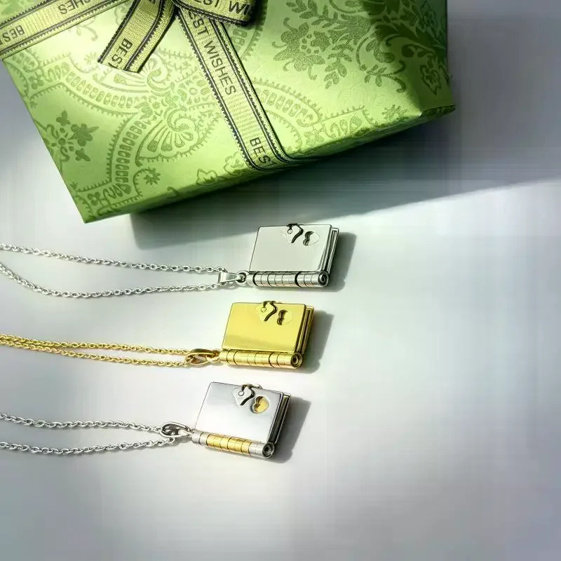 Envelope Necklace Custom Text - Custom Photo Book 评论和价格