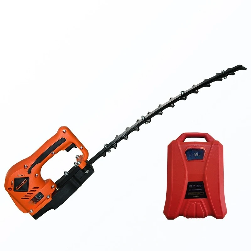 

Single-handed electric hedge trimmer lithium battery rechargeable handheld hedge trimmer parallel arc hedge trimmer