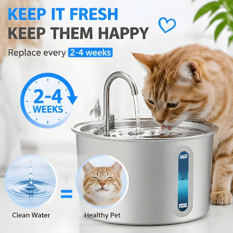 18 Pack Alternative Cleaners For Metal Pet Drinking Vessel Possesses Layer