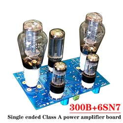 300B Class A Power Amplifier Board Vacuum Tube Amplifier Diy Kit Single Ended Output HIFI Audio Tube Amp Board