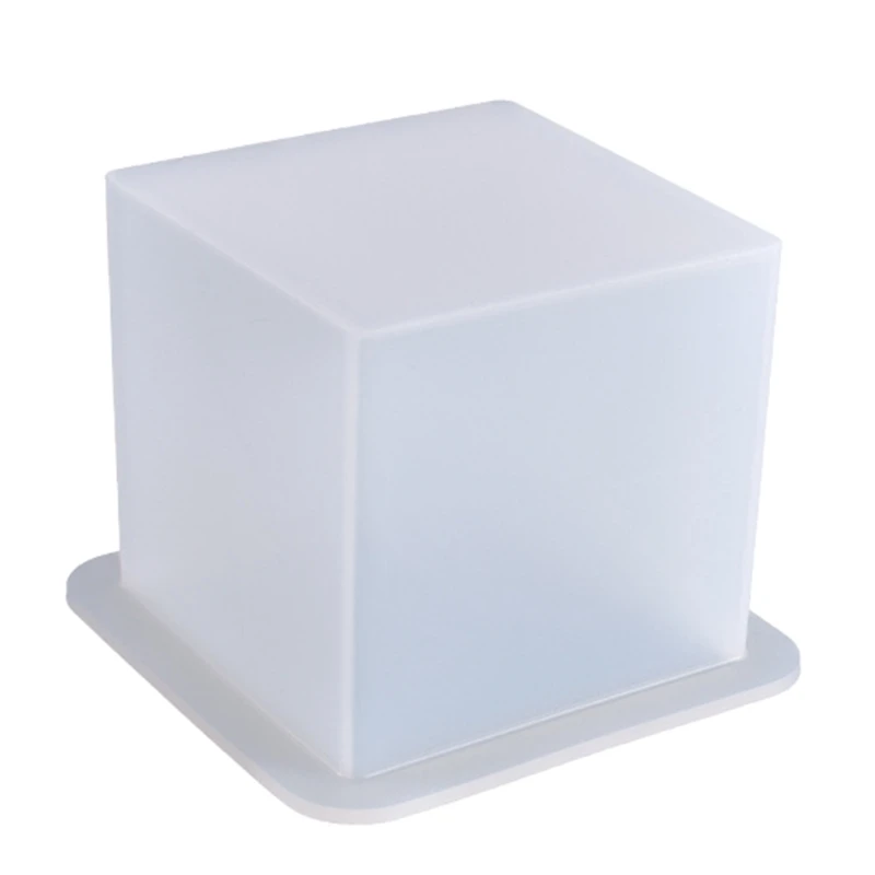 Cube Tabletop Ornaments Epoxy Resin Mold Handmade Home Decoration Silicone Mould Crafts Soap Plaster Casting Tools