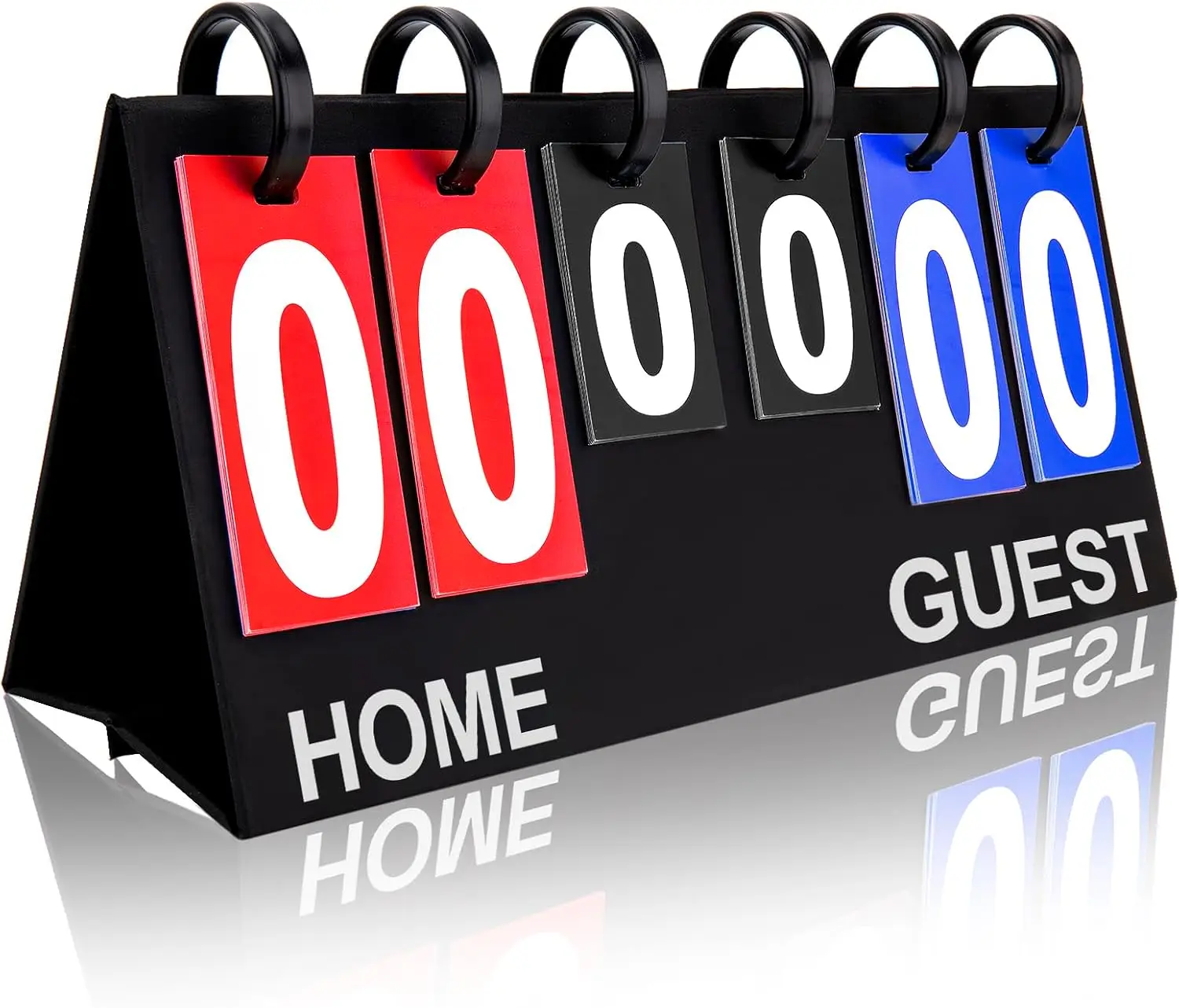

Scoreboard Tabletop Score Flipper, Football Portable Scoreboard, Score Keeper, Outdoor Score Cards