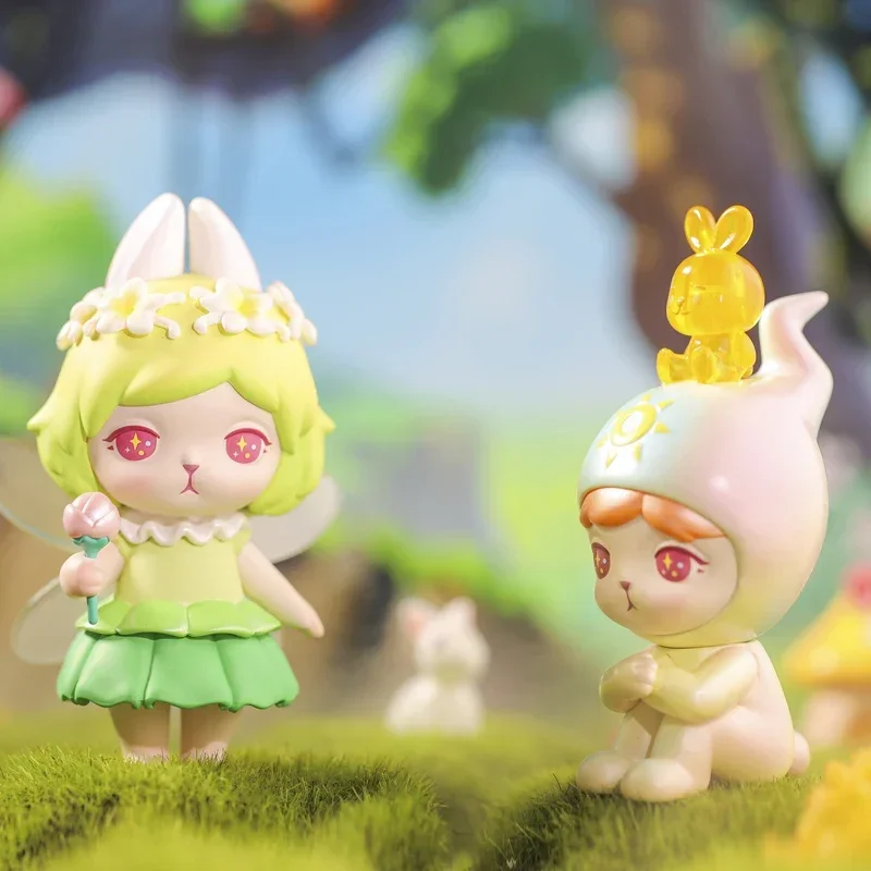 POP MART Bunny Magic Series Blind Random Box Toys Kawaii Anime Action Figure Caixa Caja Surprise Mystery Box Dolls Girls Gift