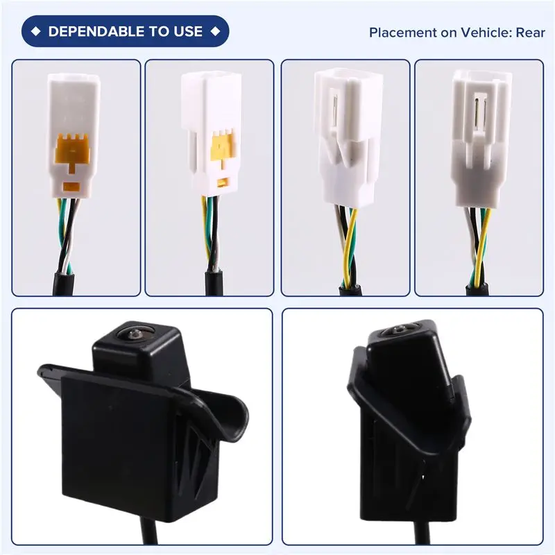 AEE5-New 01733153 Rear Camera For Geely Vision 2015 2016 2017 Auxiliary Reversing Camera Parking Back-Up Rear View Camera