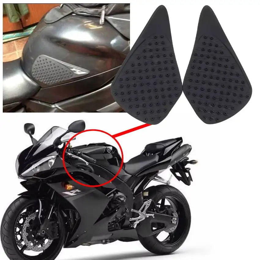 Motorcycle Fuel Tank Pad For Yamaha YZF R1 2004-2006 Non-slip Sticker Side Fuel Tank Pad Waterproof Rubber Sticker