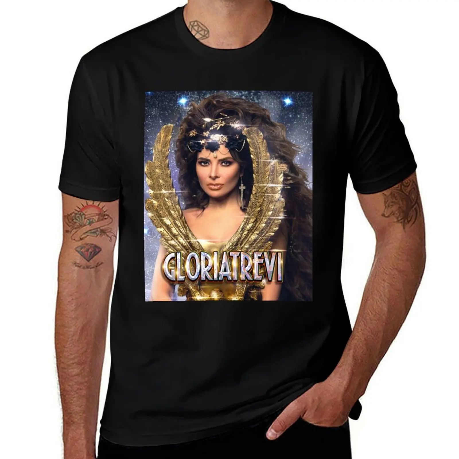 Gloria Trevi Glamazon T-Shirt Outdoor Work Short Sleeve Top T-Shirt