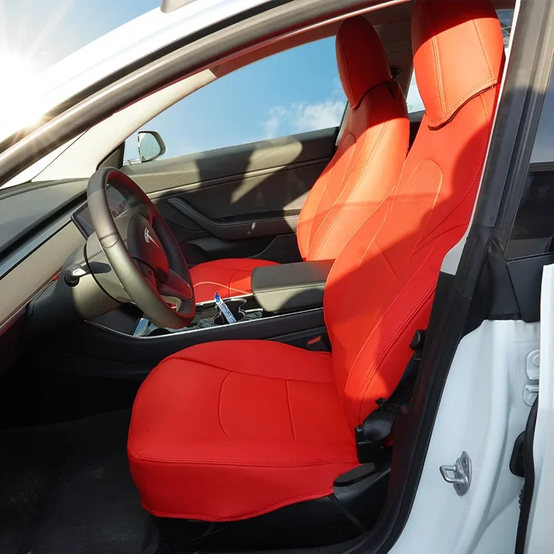 Suitable for Tesla model3/Y car seat cushion Tesla car seat cover all-inclusive modification